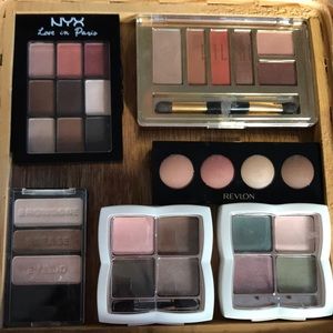 Six Drugstore Eyeshadow Palettes